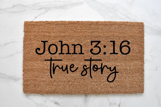John 3:16 Doormat