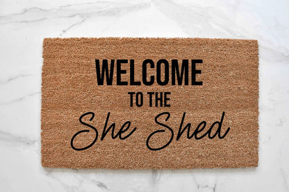 She Shed Doormat