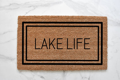 Lake Life Doormat