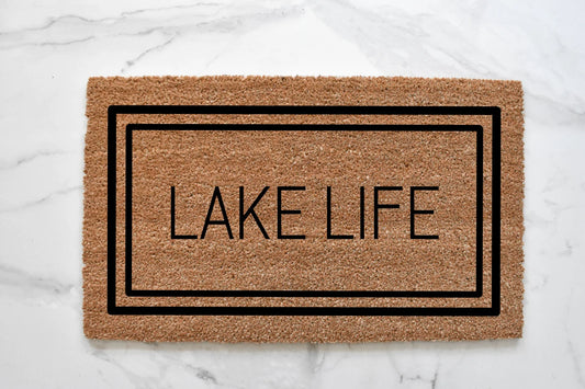 Lake Life Doormat