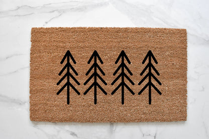 Pine Tree Doormat