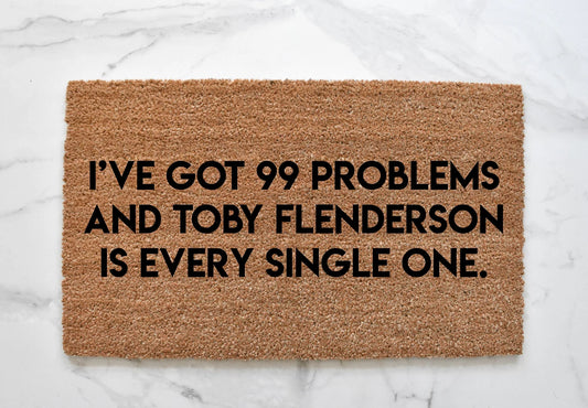 Toby Flenderson Doormat
