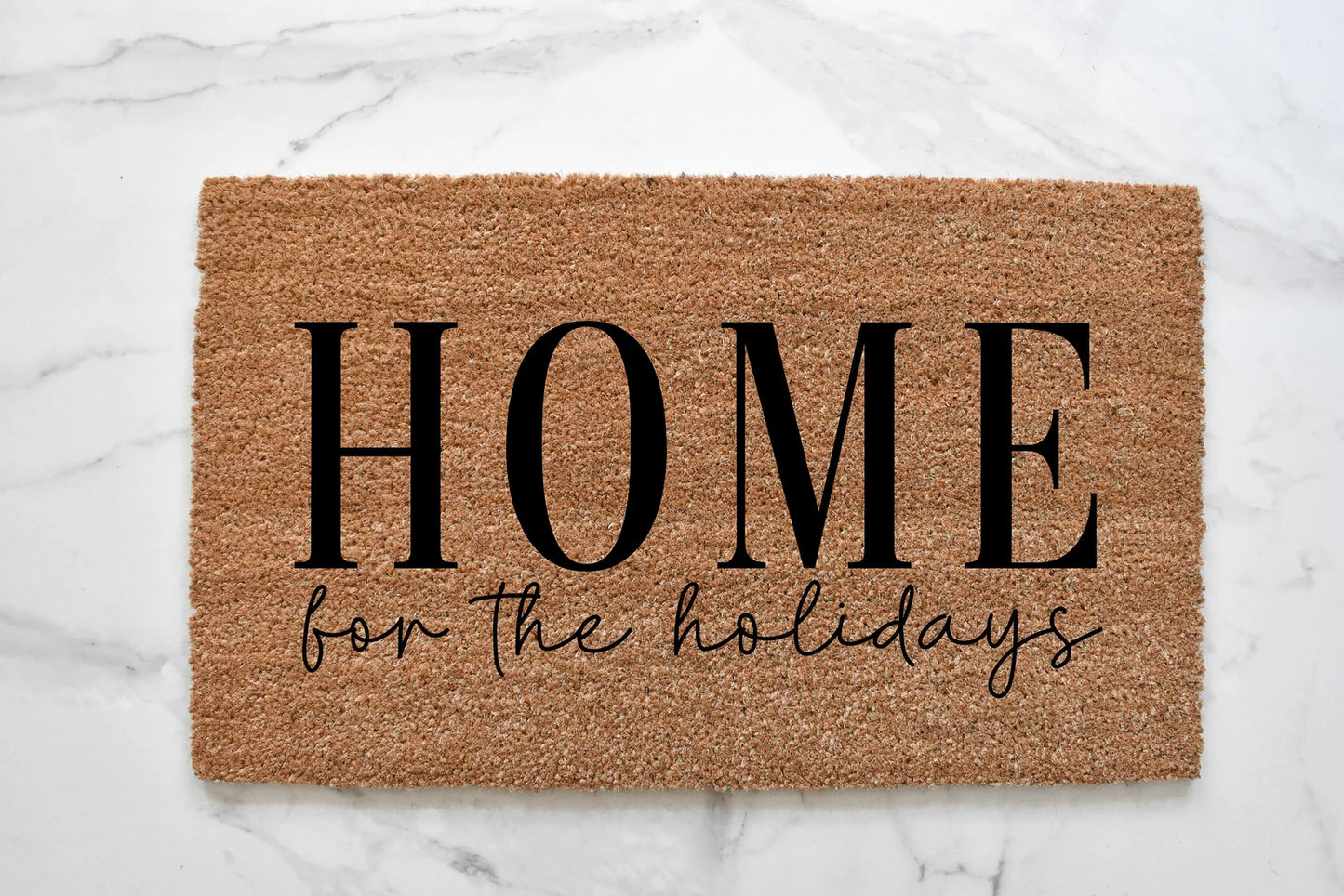 Home For The Holidays Doormat