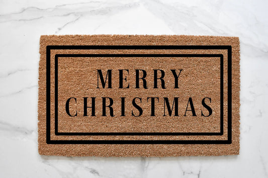 Merry Christmas Doormat