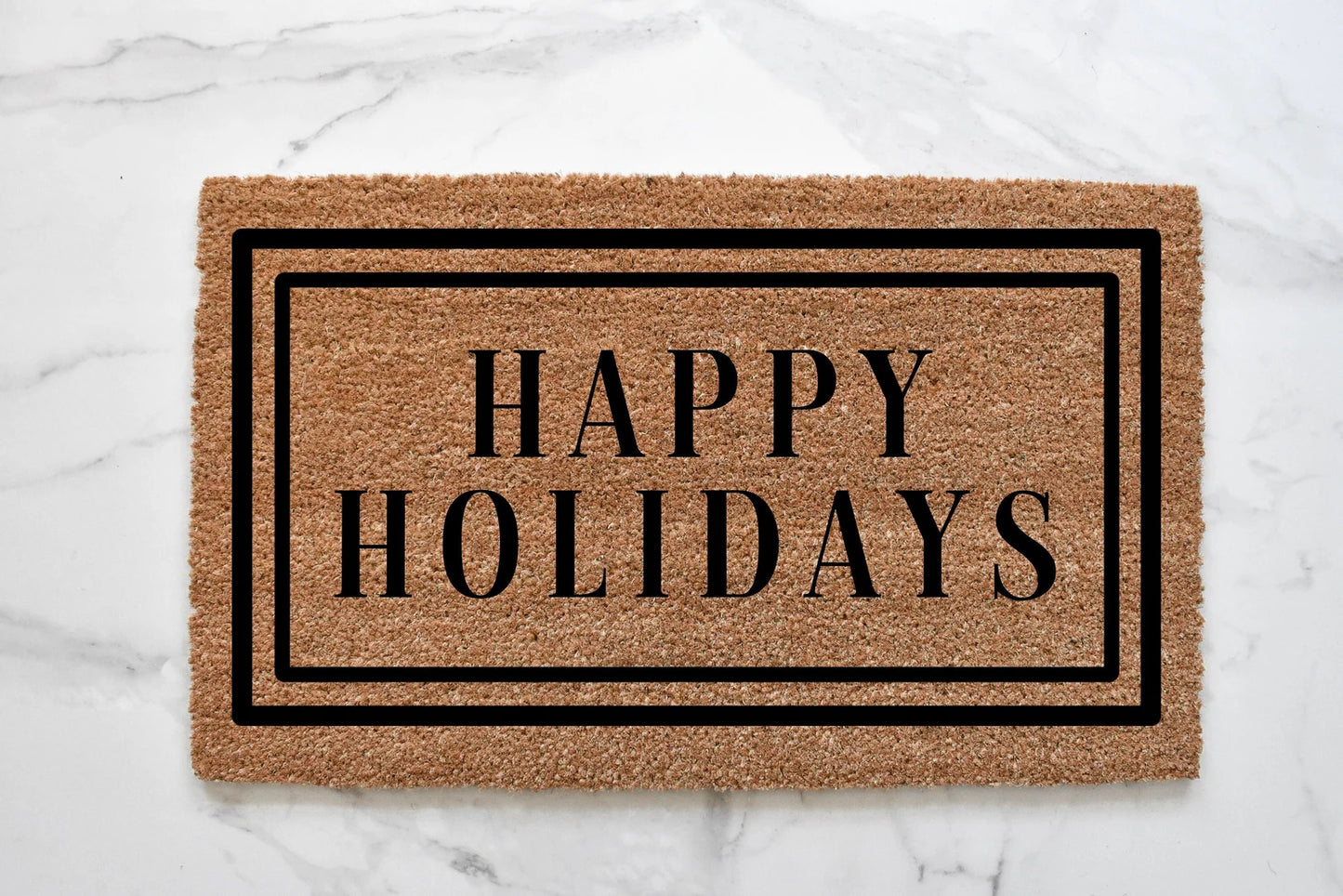 Happy Holidays Doormat