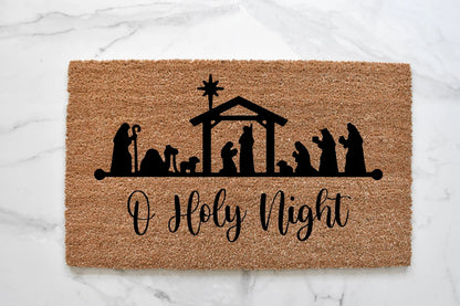 O Holy Night Doormat