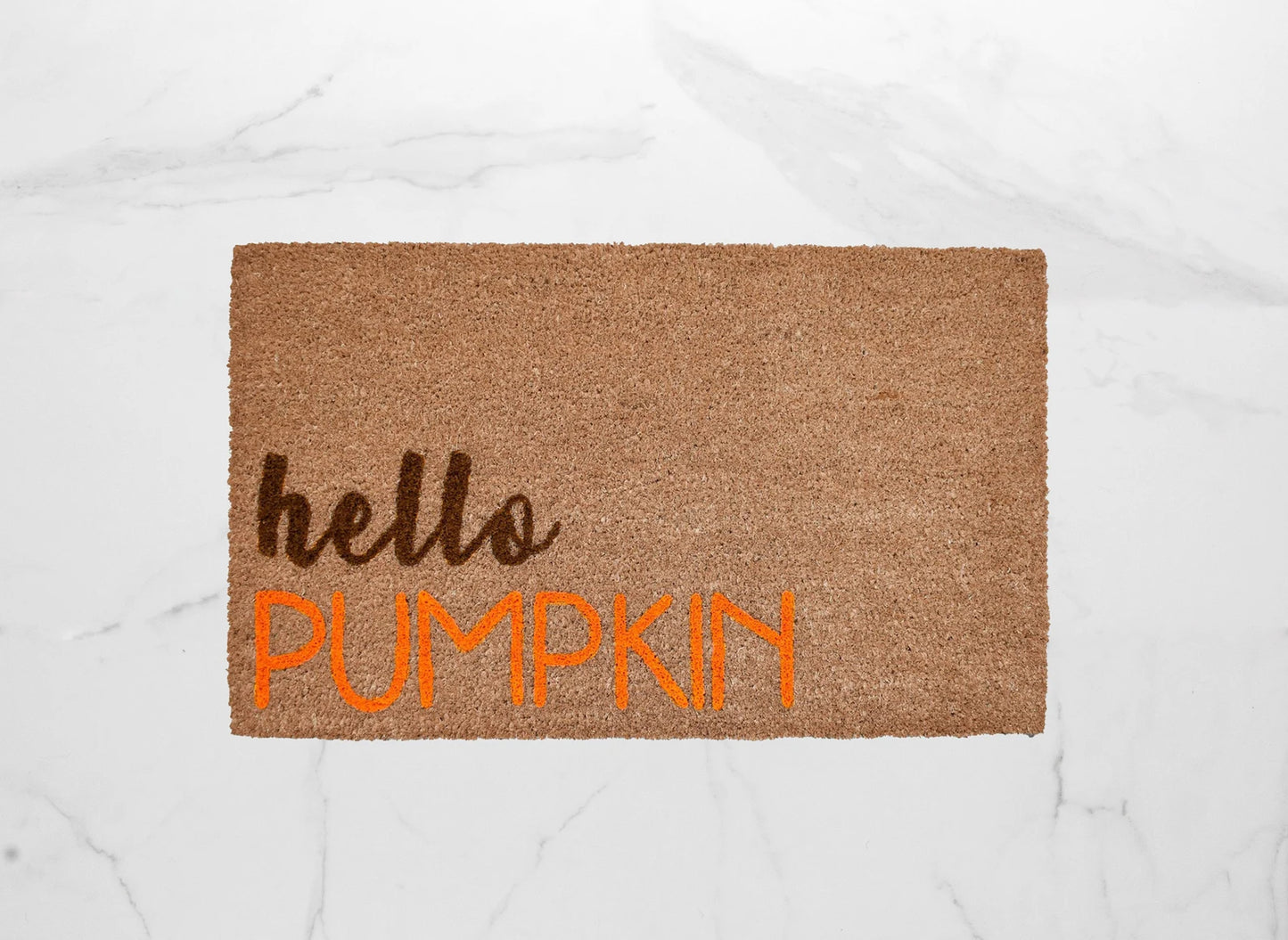 Hello Pumpkin Doormat
