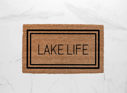 Lake Life Doormat