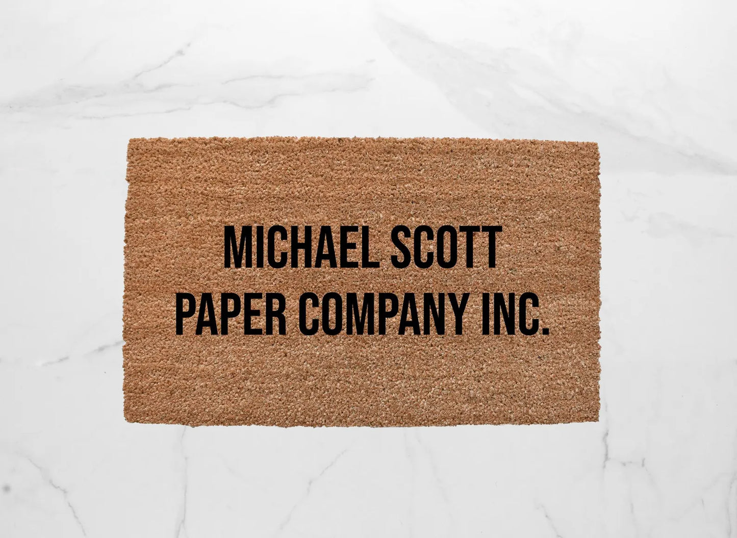 Michael Scott Paper Company Doormat