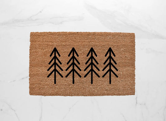 Pine Tree Doormat