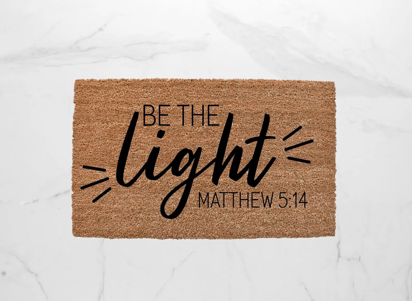 Matthew 5:14 Doormat