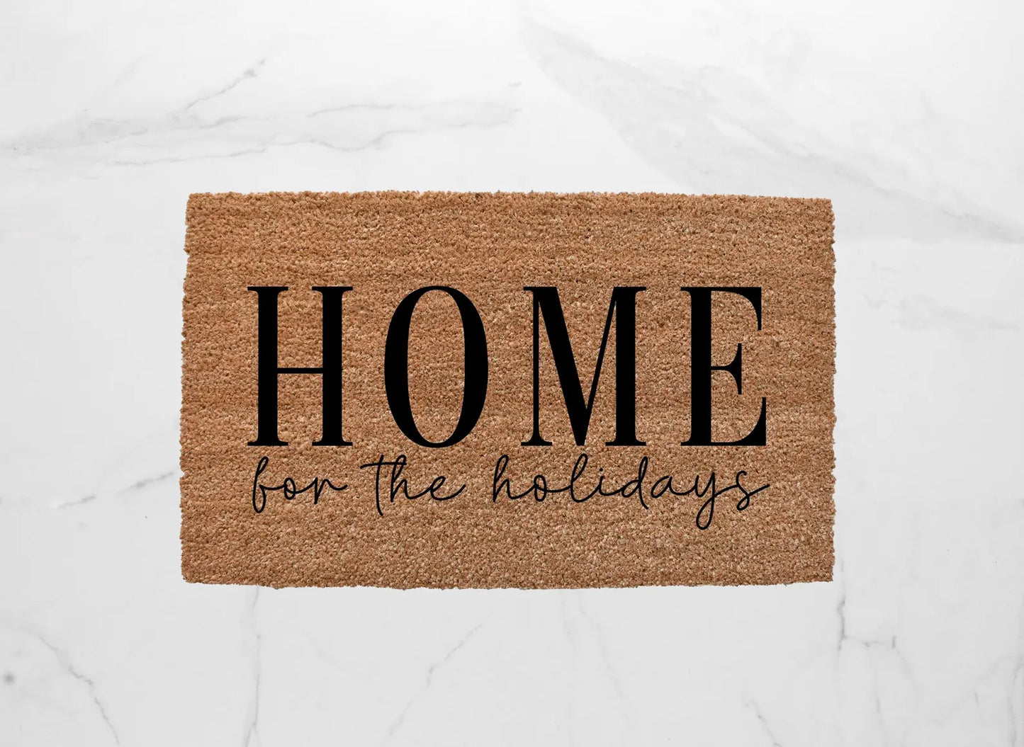 Home For The Holidays Doormat