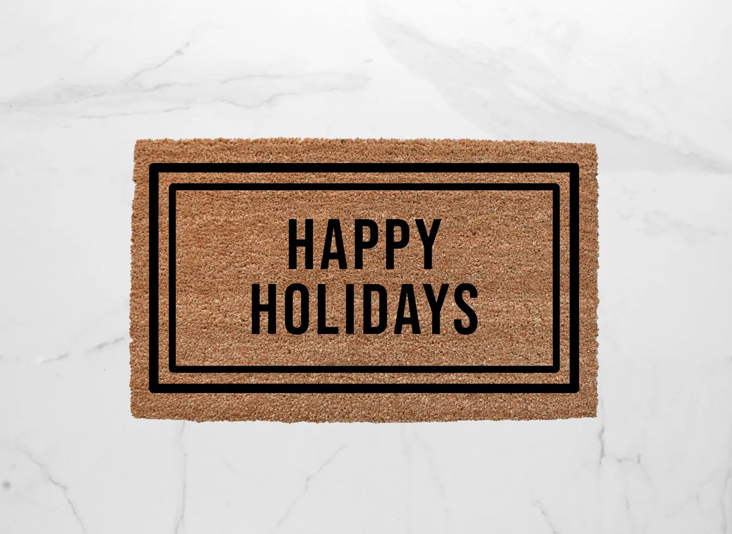 Happy Holidays Doormat
