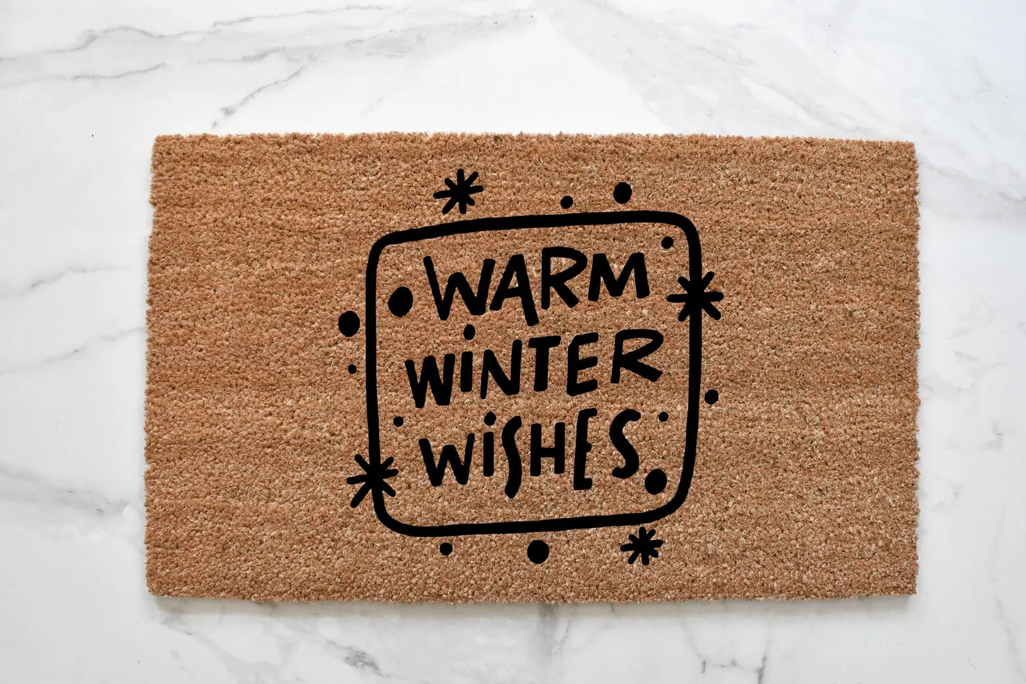 Warm Winter Wishes Doormat