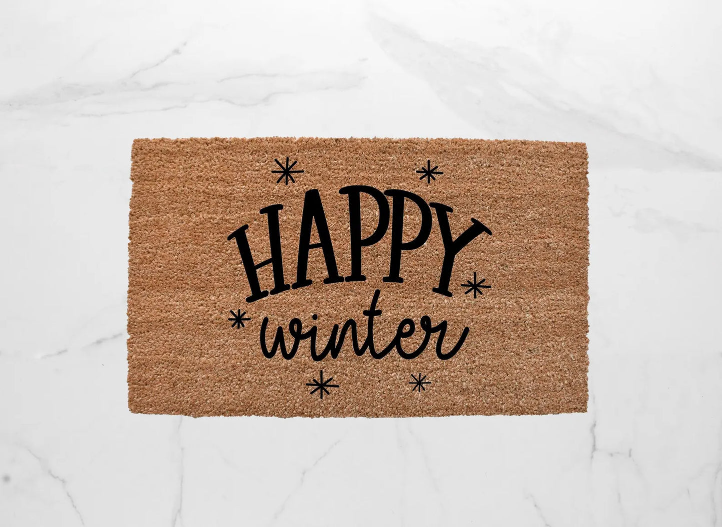 Happy Winter Doormat