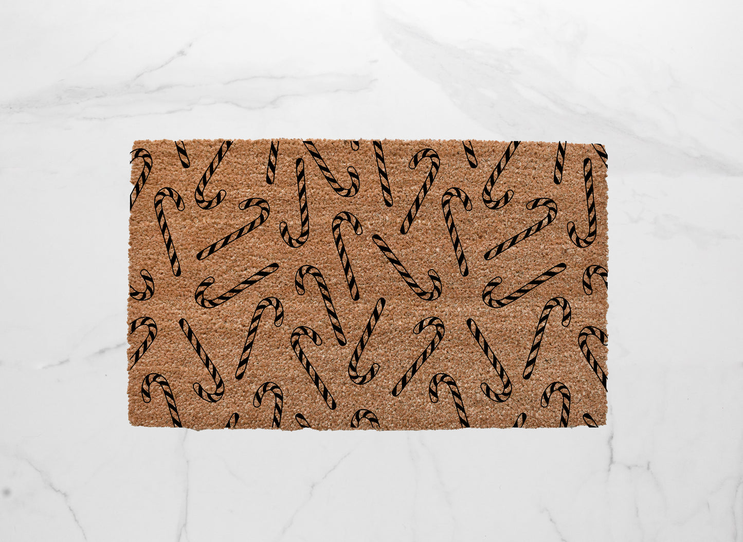 Candy Cane Doormat
