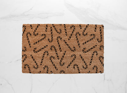 Candy Cane Doormat