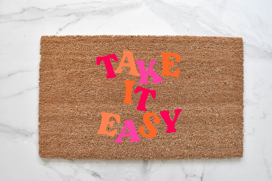 Take It Easy Doormat