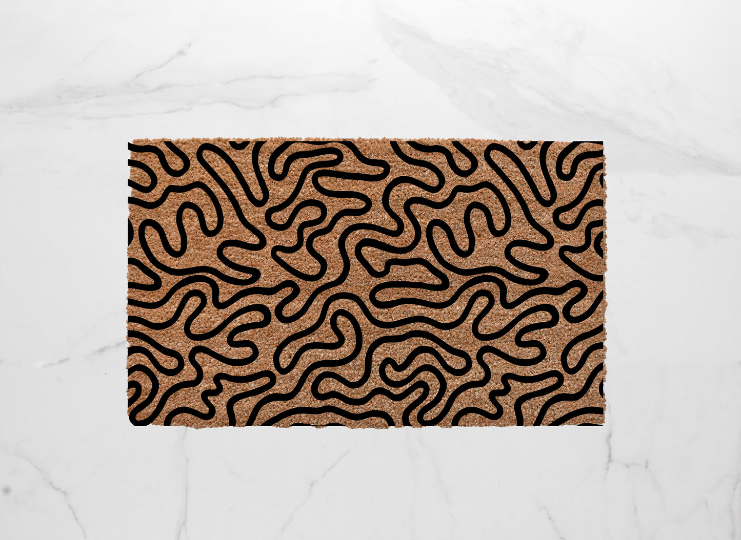 Geometric Pattern Doormat