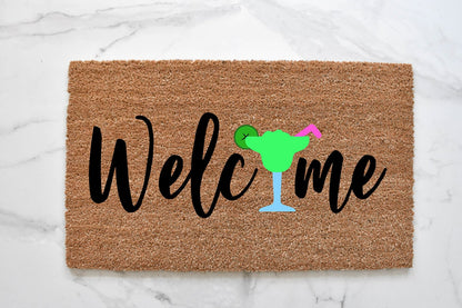 Welcome + Margarita Doormat