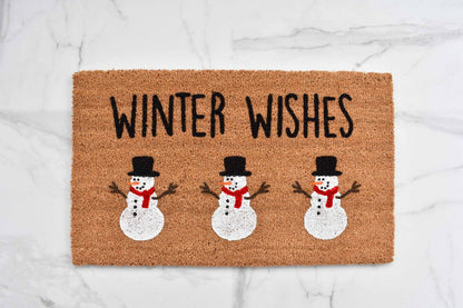 Winter Wishes Doormat