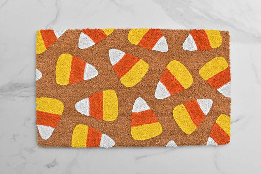 Candy Corn Doormat