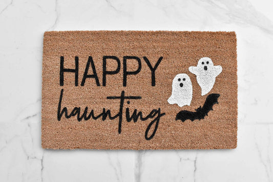 Happy Haunting Doormat