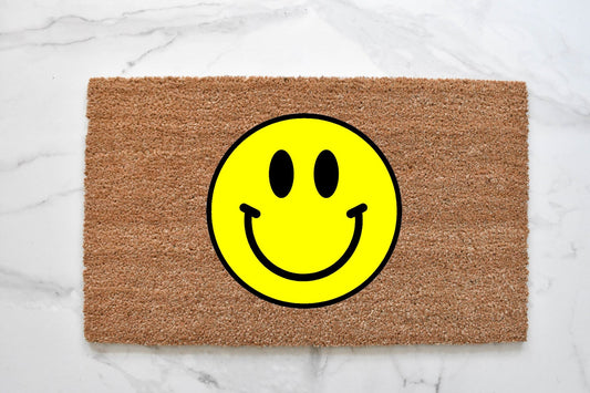 Smiley Face Doormat
