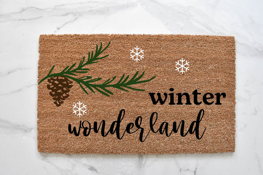 Winter Wonderland Doormat