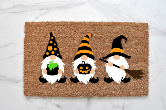 Halloween Gnome Doormat