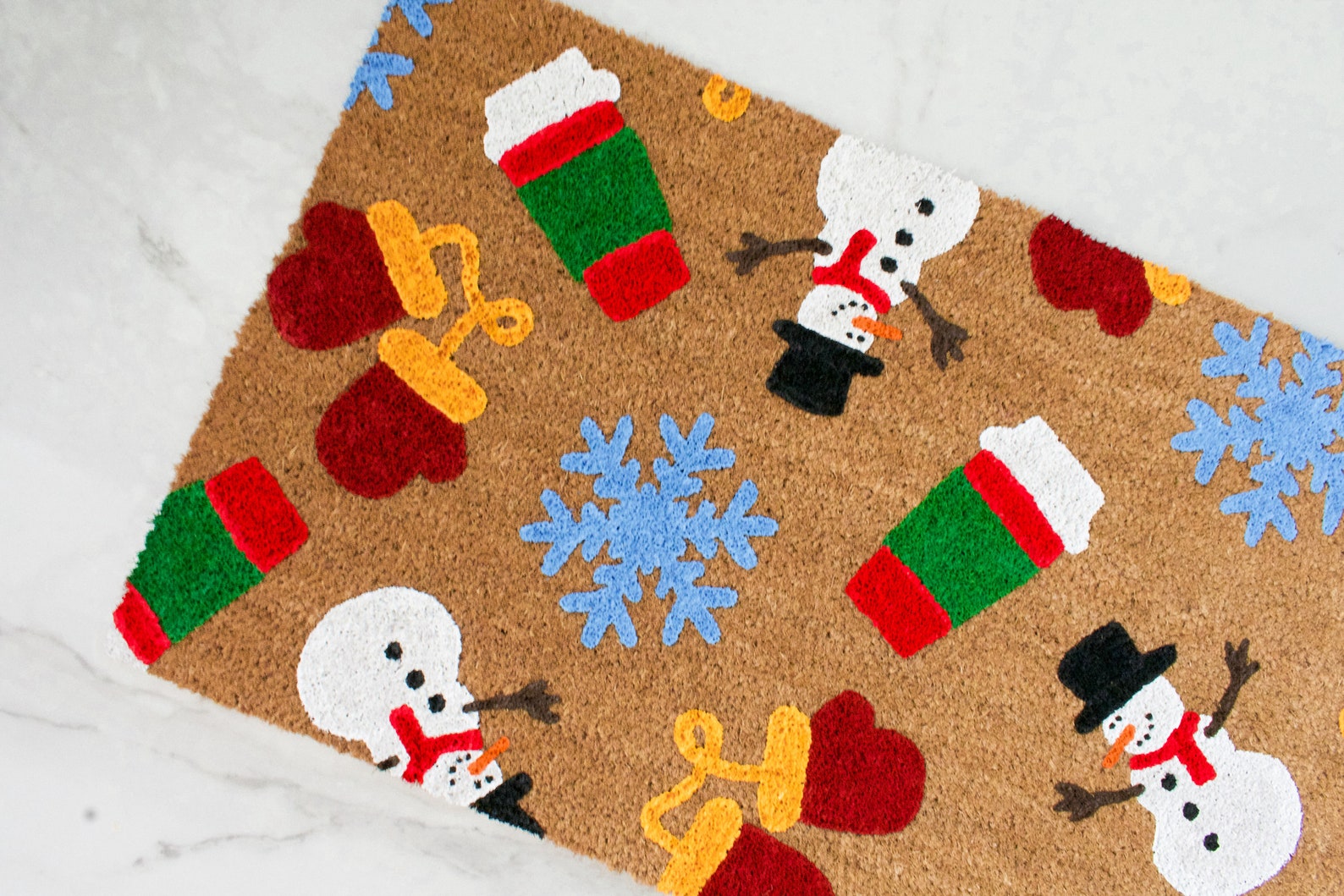 Snow Doormat – blackandwheatco