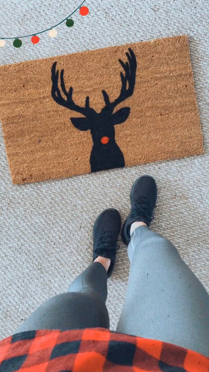 Rudolph Doormat