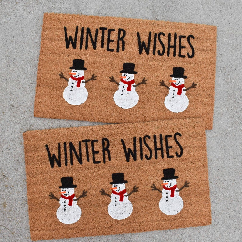 Winter Wishes Doormat