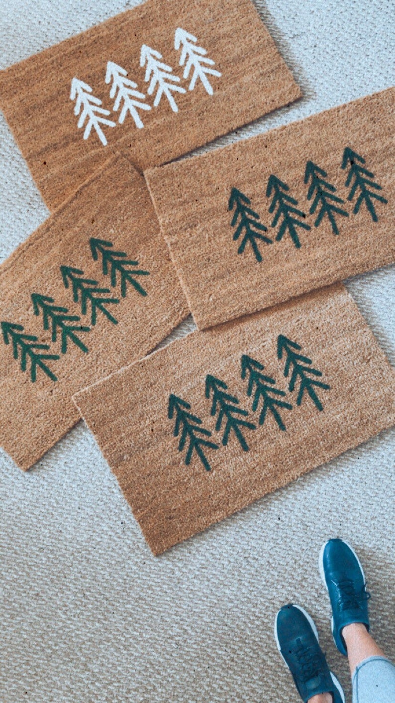 Pine Tree Doormat