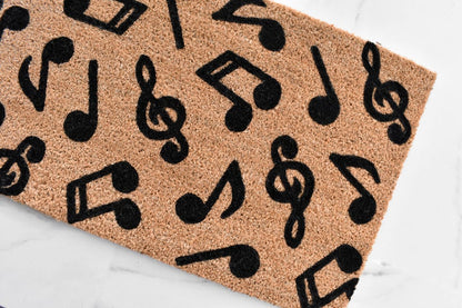 Music Note Doormat