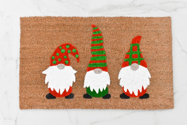 Christmas Gnome Doormat